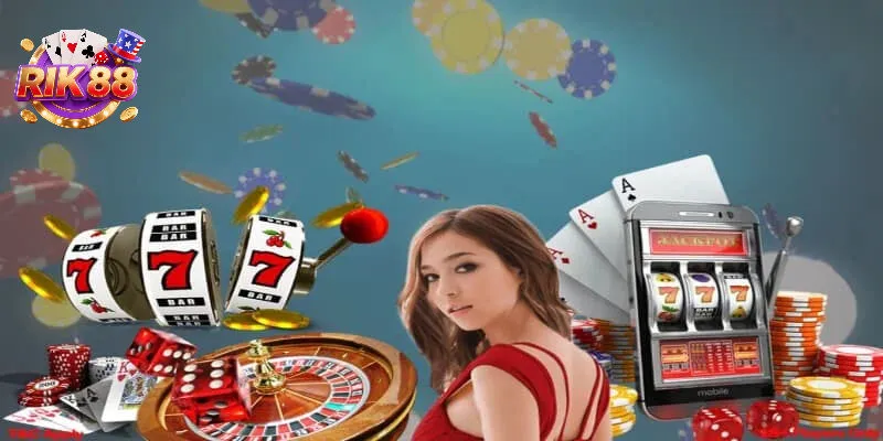 Giao diện chơi game sau khi đăng ký Rik88