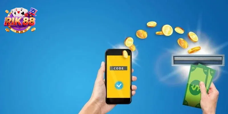 Giao diện nạp tiền qua ngân hàng Rik88