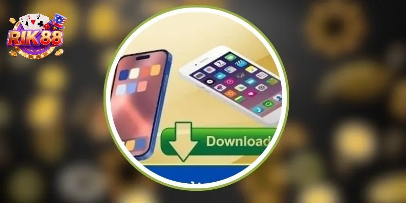 Giao diện trang chủ Rik88 trên điện thoại